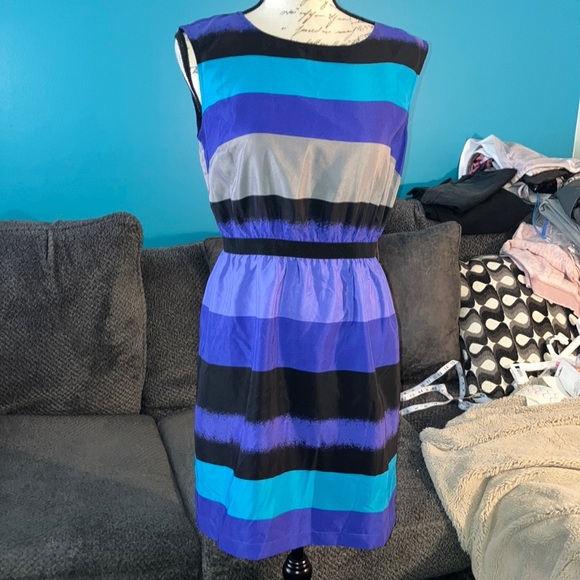 Loft Sleeveless Dress, Small Petite - Picture 1 of 7